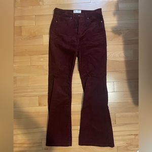 Gap Burgundy Curduroy